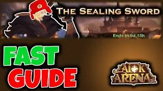 The Sealing Sword QUICK GUIDE - New VOYAGE OF WONDERS Walkthrough [AFK ARENA]