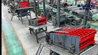 Heavy-Duty Steel Frame Vibrating Screen | Mining, Sand And Gravel, And Metallurgical Industries