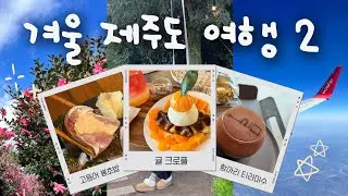 겨울 제주도 여행 4박 5일 2편💙 제주도 가면 원래 이렇게 많이 먹는거 맞죠? #제주도 #서귀포 #여행 