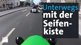 In der Seifenkiste durch M&uuml;nchen | Abendschau | BR24
