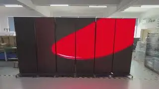 GOB led poster display | Multiple led poster screen price | Foldable COB LED Poster display Rental