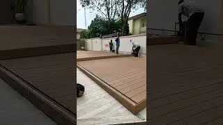 Upgrade Your Outdoor Space with Smart Luxury Automatic WPC Decking Pool Cover Custom Made In Ghana