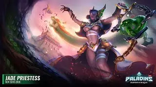 Paladins Patch OB 68 PTS - Jade Priestess Seris Skin Gameplay