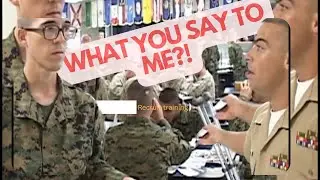 This recruit refuse to TRAIN