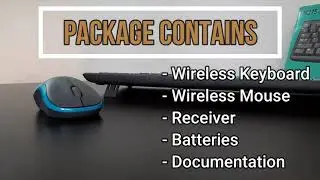 Logitech MK275 Unboxing/First Impressions (Link in Description)