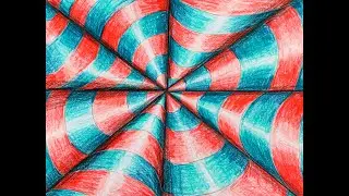3D Op Art Конусы