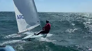 Holding the tiller extension too low makes it difficult to keep the boat flat