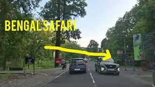 Driving from Coronation Bridge to Matigara Shivmandir. 