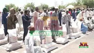 Yobe State Gets Lifeline as Abdul Samad Rabiu Initiative Rolls Out Food Support