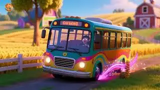 Farm Bus & Baby&rsquo;s Ride 🚌🐷 | Fun Farm Adventure for Kids | Baby Learning Video