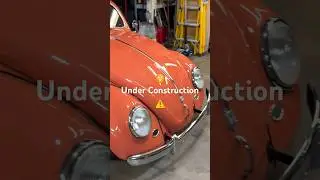 European sunroof 1956 VW show Car on the last stages before hitting the show scene #california #car