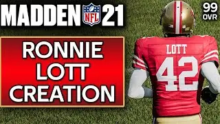 How to make / create FS Ronnie Lott Madden 21 49ers Legend PS4 | Xbox 1 | PC