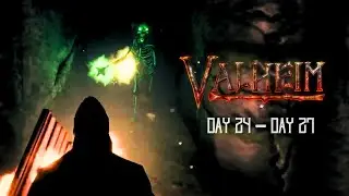Valheim Days 24 - 27: Slaughtering an Entire Skeleton Generation for an Oven?(EP8)