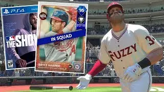 MVP BRYCE HARPER DEBUT! HE'S BACK! MLB THE SHOW 18 DIAMOND DYNASTY