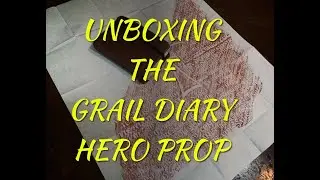 UNBOXING THE GRAIL DIARY HERO PROP FROM SWAKPROPS