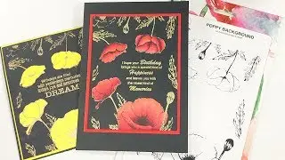 Watercolouring and Stamping Techniques by Toni Darroch