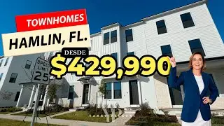 Vivir a Minutos de Disney: Estos Townhomes de 3 Pisos en Hamlin &iexcl;Te Van a Sorprender!