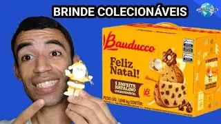 Cesta Bauducco - Tr&aacute;s 3 Modelos De Enfeite De Natal Colecion&aacute;vel 2025