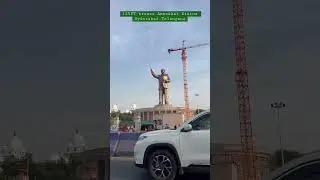 Worlds tallest 125ft bronze ambedkar statue #ambedkarstatue