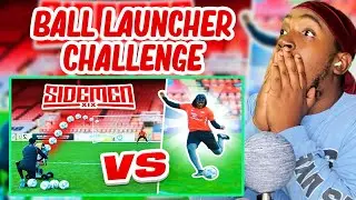 Reaction To SIDEMEN BALL LAUNCHER CHALLENGE