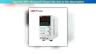 Flash Sale UNI-T UTP1306S Single-channel Switching DC Power Supply Stabilizer Voltage Regulator 32V