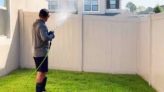 Vinyl Fence Cleaning & House Washing in Tampa Bay