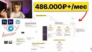 От Потолка по заработку до Агентства на 500к₽/мес (полная схема)