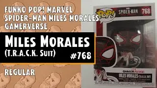 Funko Pop Marvel - Spider-man Gamerverse - Miles Morales (TRACK Suit) - 768 // Just One Pop Showcase