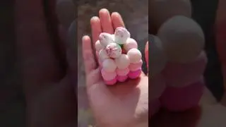 Mini Clay Flower🌺Pot viral.#viralvideo #trending #decoration #homemade @CrafterCreater#diy #clayart