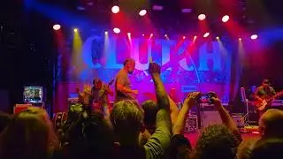 CLUTCH - LIVE- Mercury and Profits of Doom, Stardust Theater on Headbanger's Boat 3, 11/3/25