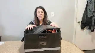 Review of File Box with Lock, HugeHard Collapsible Fireproof Document Box File Organizer Box