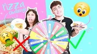 SPIN THE WHEEL PIZZA CHALLENGE ~ Gross or good pizza? Random ingredients