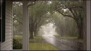 Soft Rainfall Through Forest Canopy | Calming Nature Sounds for Deep Sleep