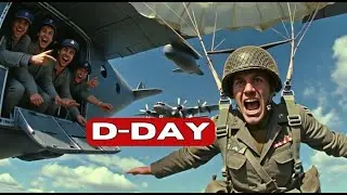 They Laughed A Lot Before Boarding The Plane For D-Day | Operation Overlord