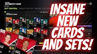 98'S IN HUT?! - NEW NHL 21 TEAM BUILDING SETS!
