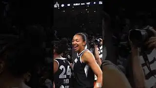 AND THAT'S GAME! THE ACES ARE HEADED TO THE WNBA FINALS.