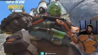 Overwatch Roadhog God Harbleu Showing His Sick Gameplay Skills -POTG-