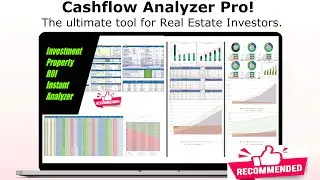 Cashflow Analyzer Pro с Deal Instant Analyzer, инструмент для сферы недвижимости - Калькулятор аренды недвижимости.