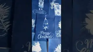 Cyanotype Christmas Cards DIY #cyanotype #christmas #cardmaking #cardmakingtutorial