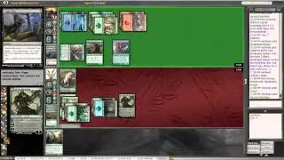 ISD Innistrad Block Constructed TNMO Event Rd.3 - Mono Green v Jund - Not Playing Magic