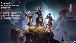 Destiny 2 : Am Rand des Schicksals Quest - Schriftverkehr Warlock 1080p German/Deutsch