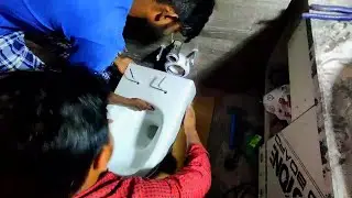 L Aleen Key Wall Hung Commode Installation || Simple Method