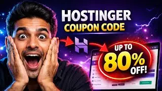 Hostinger Coupon Code 2026 &ndash; Flat 80% OFF + Free Domain