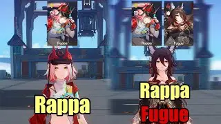 How Much Does Fugue Buff Rappa ? || HSR