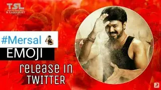 Mersal Emoji -Twitter- official announcement-vijay-SUNTV only telecast audio lauch live