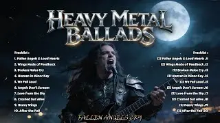 Metal for Work, Study & Sleep 💤 Soft Heavy Metal Ballads Playlist | Flameheat Ballads