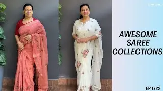 Ep 1722 | Awesome Saree Collections | Cloud Dzigns |