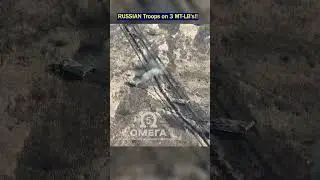 Russian Attack Repelled! MT-LBs Fail to Break Through