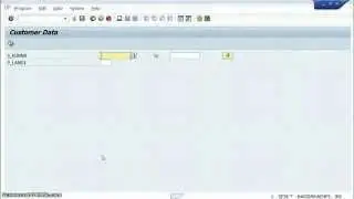 SAP ABAP MENU PAINTER