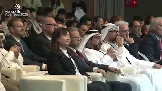 WorldSkills Asia Chinese Taipei 2025 | Inspiring Opening Remarks by Dr. Mubarak Al Shamsi